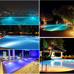 Lampe Murale ABS LED pour Piscine, Projecteur Sous-Marin, 6W, 9W, 12W, 15W, 18W, 24W