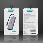 Hub multifonction amalink 95122D Type-C / USB-C vers RJ45 + 2 ports USB + PD 3.0, 95122D
