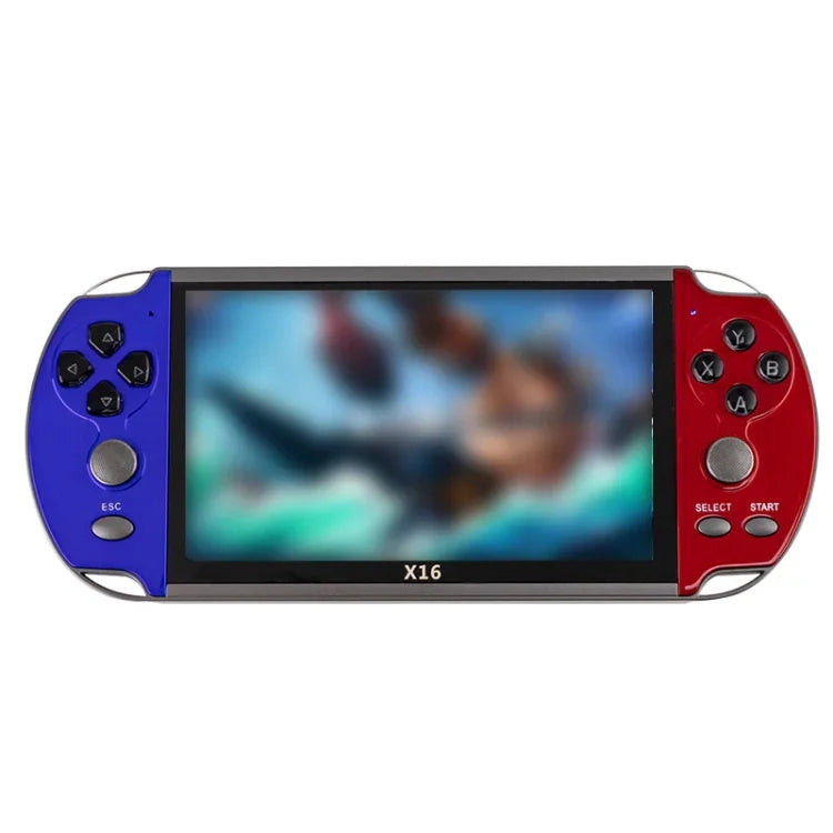 Console de jeu portable classique X16 avec écran de 6,5 pouces et 8 Go de mémoire, X16 8 Go 6,5 pouces