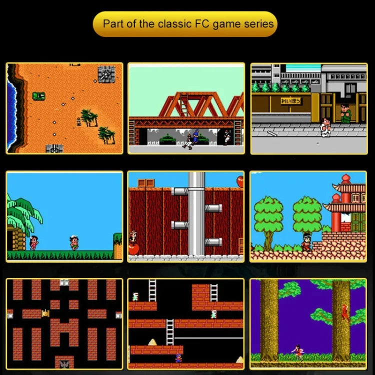 Console de jeu portable classique X16 avec écran de 6,5 pouces et 8 Go de mémoire, X16 8 Go 6,5 pouces