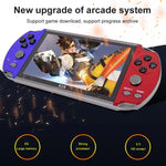 Console de jeu portable classique X16 avec écran de 6,5 pouces et 8 Go de mémoire, X16 8 Go 6,5 pouces