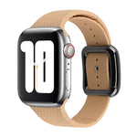 Bracelet de montre en silicone à boucle noire pour Apple Watch Series, 7 41 mm / 6&SE&5&4 40 mm / 3&2&1 38 mm