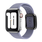Bracelet de montre en silicone à boucle noire pour Apple Watch Series, 7 41 mm / 6&SE&5&4 40 mm / 3&2&1 38 mm