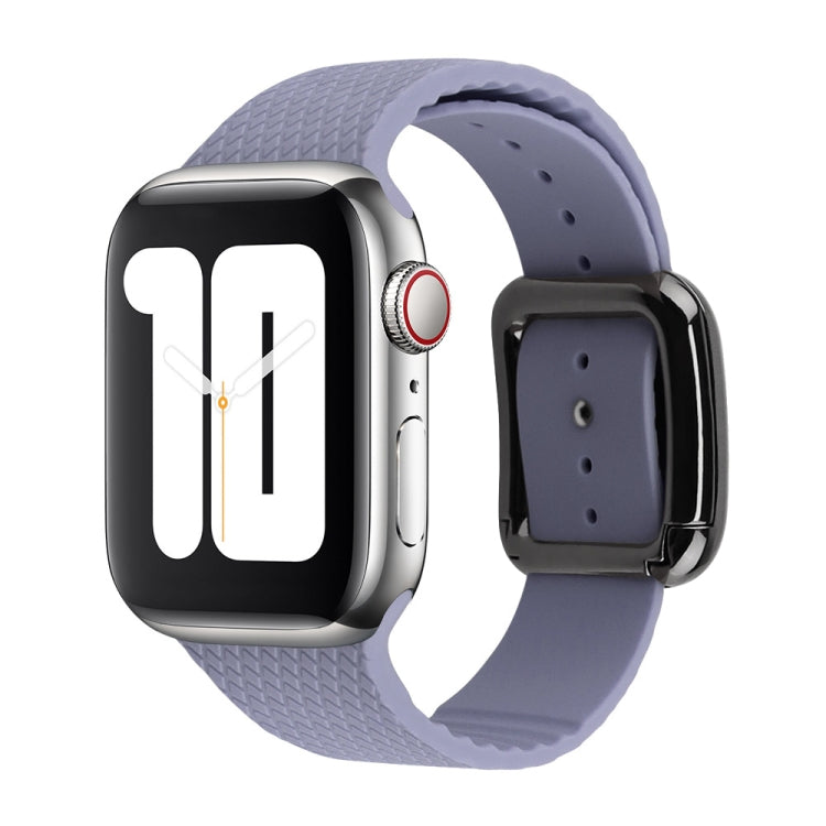 Bracelet de montre en silicone à boucle noire pour Apple Watch Series, 7 41 mm / 6&SE&5&4 40 mm / 3&2&1 38 mm