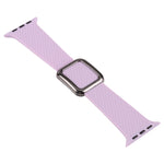 Bracelet de montre en silicone à boucle noire pour Apple Watch Series, 7 41 mm / 6&SE&5&4 40 mm / 3&2&1 38 mm