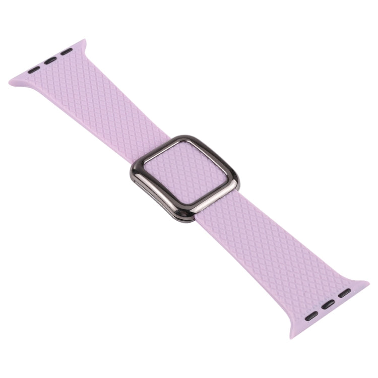 Bracelet de montre en silicone à boucle noire pour Apple Watch Series, 7 41 mm / 6&SE&5&4 40 mm / 3&2&1 38 mm