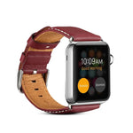 Bracelet de montre en cuir véritable, respectueux de l'environnement, pour Apple Watch Series, pour Apple Watch Series 5