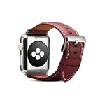 Bracelet de montre en cuir véritable, respectueux de l'environnement, pour Apple Watch Series, pour Apple Watch Series 5