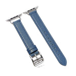 Bracelet de montre en cuir de vachette 14 mm pour Apple Watch Series, 7 41mm/6&SE&5&4 40mm/3&2&1 38mm, 7 45mm/6&SE&5&4 44mm/3&2&1 42mm
