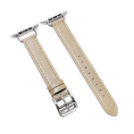 Bracelet de montre en cuir de vachette 14 mm pour Apple Watch Series, 7 41mm/6&SE&5&4 40mm/3&2&1 38mm, 7 45mm/6&SE&5&4 44mm/3&2&1 42mm