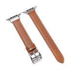 Bracelet de montre en cuir de vachette 14 mm pour Apple Watch Series, 7 41mm/6&SE&5&4 40mm/3&2&1 38mm, 7 45mm/6&SE&5&4 44mm/3&2&1 42mm