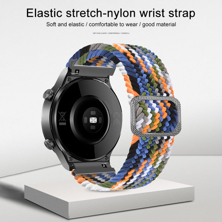 Bracelet de montre tressé en nylon élastique, pour Samsung Galaxy Gear S3, pour Samsung Galaxy Watch4 40mm/44mm