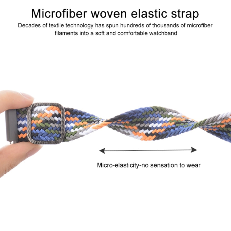 Bracelet de montre tressé en nylon élastique, pour Samsung Galaxy Gear S3, pour Samsung Galaxy Watch4 40mm/44mm