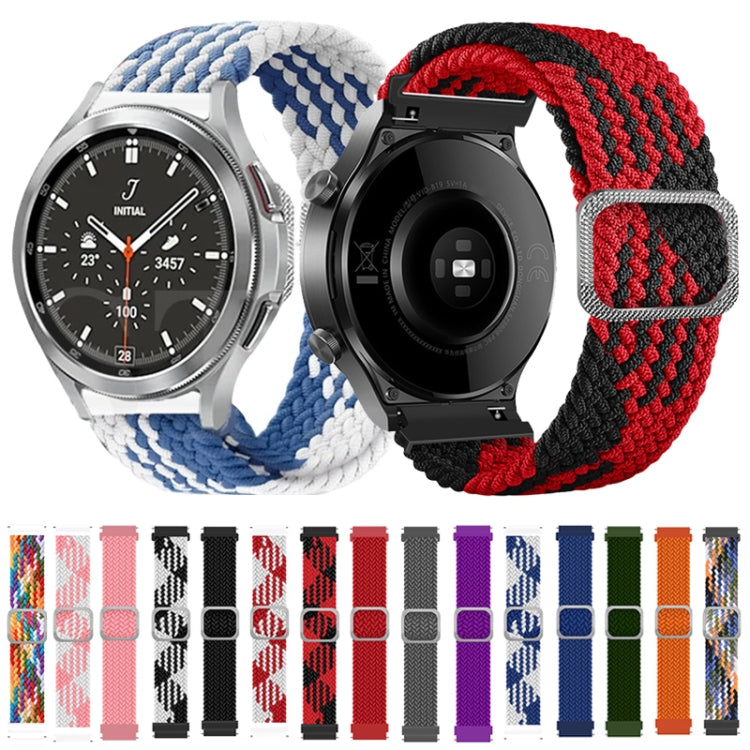 Bracelet de montre tressé en nylon élastique, pour Samsung Galaxy Gear S3, pour Samsung Galaxy Watch4 40mm/44mm