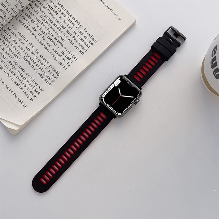 Bracelet en silicone pour Apple Watch Series, 7 41mm / 6&SE&5&4 40mm / 3&2&1 38mm, 7 45mm / 6&SE&5&4 44mm / 3&2&1 42mm