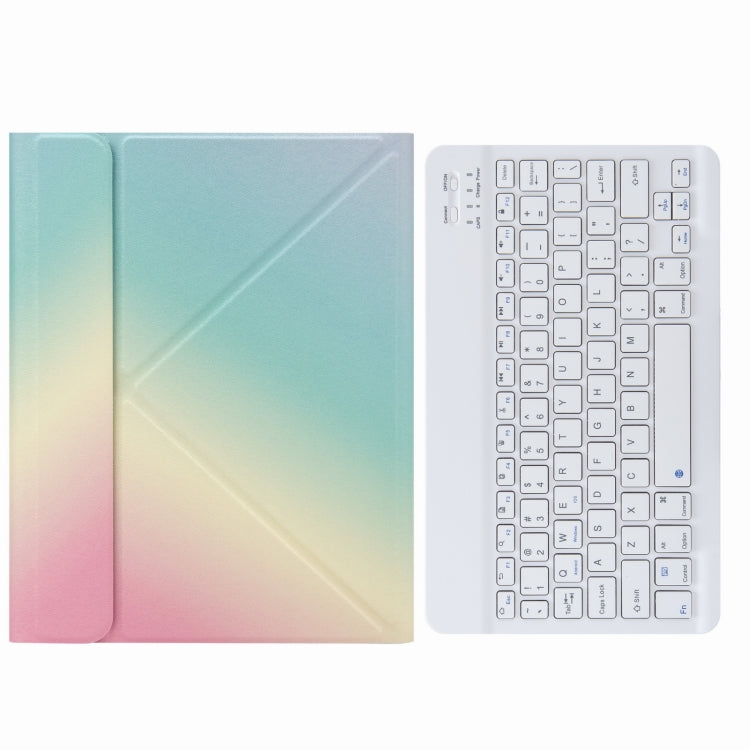 Étui en cuir avec clavier Bluetooth H-102 et support arrière pliable, pour iPad 10.2 2020 et 2019 / Pro 10.5 pouces, pour iPad 9.7 2018 et 2017, pour iPad Pro 11 pouces 2021 et 2020 et 2018 / Air 2020 10.9