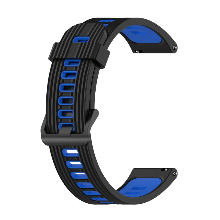 Two-color Stripe Silicone Watchband, For Amazfit GTR 3/GTR 3 Pro/GTR 2, For Huawei Watch GT3 46mm