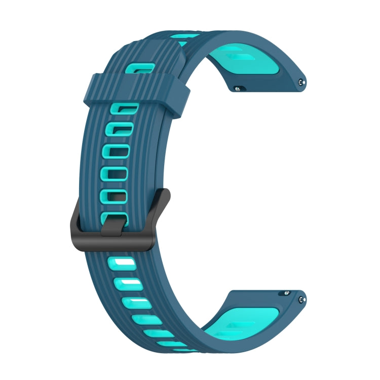 Two-color Stripe Silicone Watchband, For Amazfit GTR 3/GTR 3 Pro/GTR 2, For Huawei Watch GT3 46mm