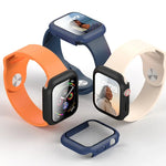 Cadre PC 2 en 1 ROCK + Protecteur d'écran en Verre Trempé, Pour Apple Watch Series 9 / 8 / 7 41mm, Pour Apple Watch Series 9 / 8 / 7 45mm