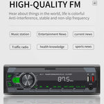 M11 Lecteur MP3 de voiture Bluetooth avec interconnexion de téléphone portable / FM / carte TF, M11