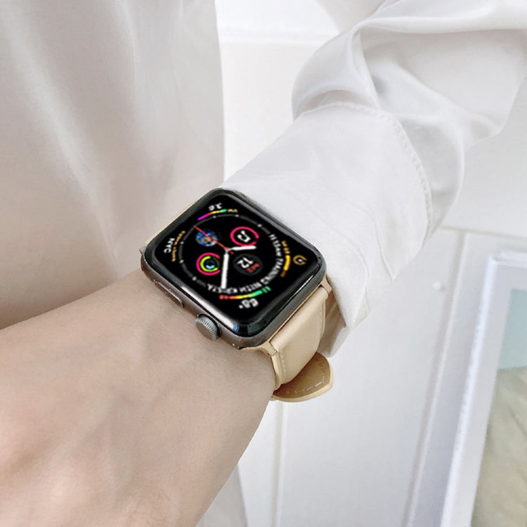 Bracelet de montre en cuir véritable pour Apple Watch Series, 7 41mm / 6&SE&5&4 40mm / 3&2&1 38mm, 7 45mm / 6&SE&5&4 44mm / 3&2&1 42mm