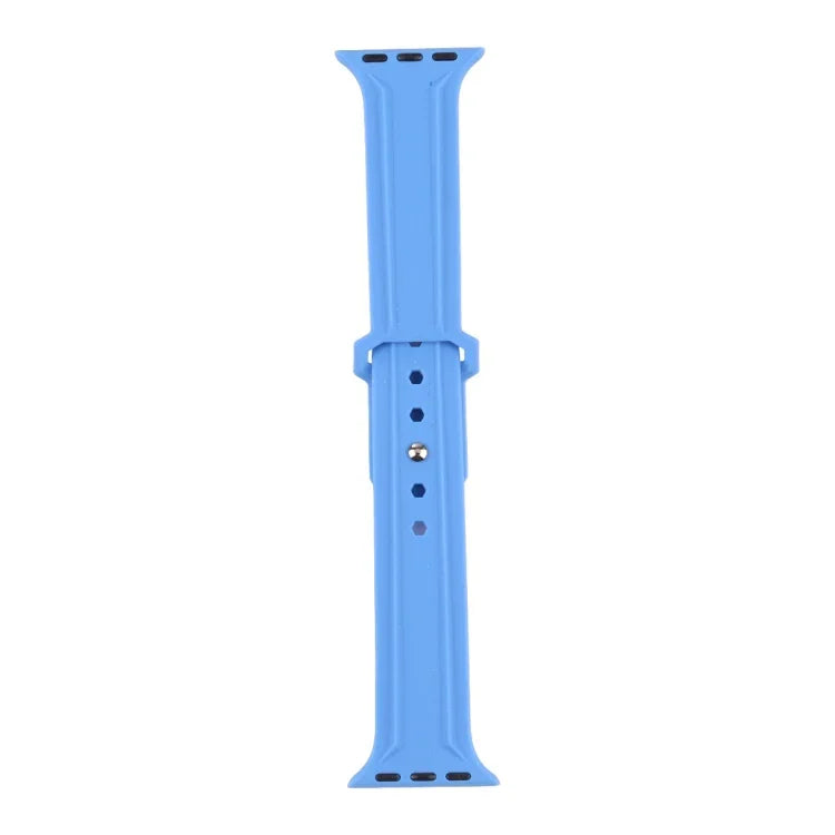 King Kong Silicone Watchband For Apple Watch Series, 7 41mm / 6&SE&5&4 40mm / 3&2&1 38mm, 7 45mm / 6&SE&5&4 44mm / 3&2&1 42mm