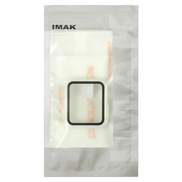 Boîtier PC imak avec film en verre trempé, pour Apple Watch Series 9 / 8 / 7 41 mm, pour Apple Watch Series 9 / 8 / 7 45 mm