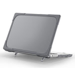 Housse de protection bicolore pour ordinateur portable en TPU + PC, pour MacBook Pro 14,2 pouces A2442 2021