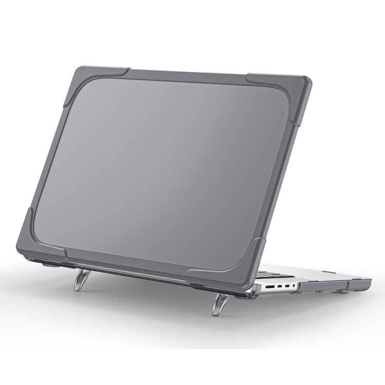 Housse de protection bicolore pour ordinateur portable en TPU + PC, pour MacBook Pro 14,2 pouces A2442 2021
