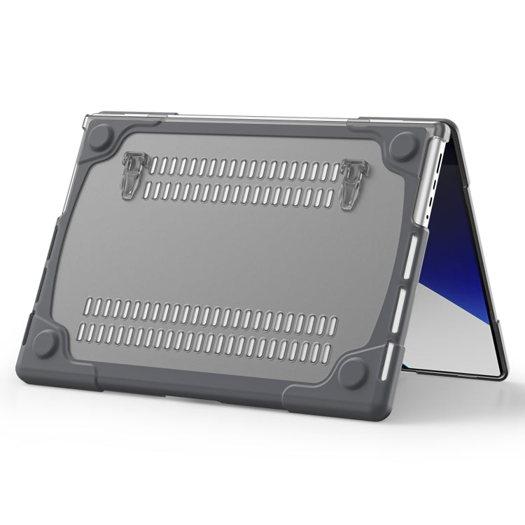Housse de protection bicolore pour ordinateur portable en TPU + PC, pour MacBook Pro 14,2 pouces A2442 2021