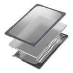 Housse de protection bicolore pour ordinateur portable en TPU + PC, pour MacBook Pro 14,2 pouces A2442 2021
