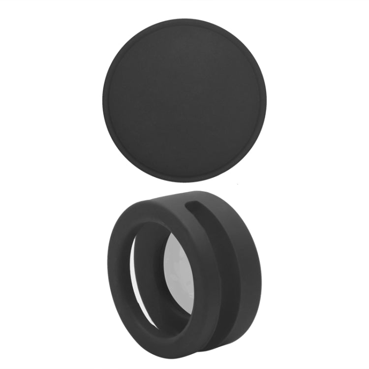 Étui en silicone antichoc et anti-rayures pour collier d'animaux de compagnie, compatible avec AirTag 2e génération / AirTag 1re génération, 35,9x35,9x19,2 mm, 34,1x34,1x18,2 mm