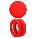 Étui en silicone antichoc et anti-rayures pour collier d'animaux de compagnie, compatible avec AirTag 2e génération / AirTag 1re génération, 35,9x35,9x19,2 mm, 34,1x34,1x18,2 mm