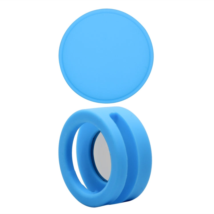 Étui en silicone antichoc et anti-rayures pour collier d'animaux de compagnie, compatible avec AirTag 2e génération / AirTag 1re génération, 35,9x35,9x19,2 mm, 34,1x34,1x18,2 mm