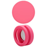 Étui en silicone antichoc et anti-rayures pour collier d'animaux de compagnie, compatible avec AirTag 2e génération / AirTag 1re génération, 35,9x35,9x19,2 mm, 34,1x34,1x18,2 mm
