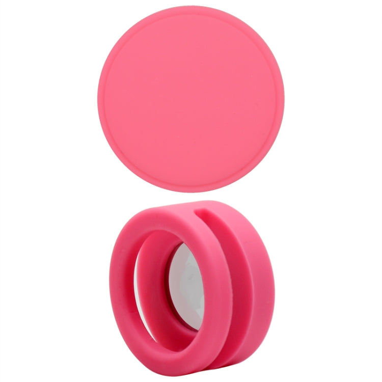 Étui en silicone antichoc et anti-rayures pour collier d'animaux de compagnie, compatible avec AirTag 2e génération / AirTag 1re génération, 35,9x35,9x19,2 mm, 34,1x34,1x18,2 mm