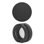 Étui en silicone antichoc et anti-rayures pour collier d'animaux de compagnie, compatible avec AirTag 2e génération / AirTag 1re génération, 35,9x35,9x19,2 mm, 34,1x34,1x18,2 mm