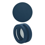 Étui en silicone antichoc et anti-rayures pour collier d'animaux de compagnie, compatible avec AirTag 2e génération / AirTag 1re génération, 35,9x35,9x19,2 mm, 34,1x34,1x18,2 mm