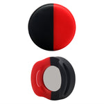Étui en silicone anti-rayures et antichoc pour collier d'animaux compatible AirTag 2ème génération / AirTag 1ère génération, 34x34x17.3mm, 34x34x16.7mm