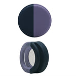 Étui en silicone anti-rayures et antichoc pour collier d'animaux compatible AirTag 2ème génération / AirTag 1ère génération, 34x34x17.3mm, 34x34x16.7mm