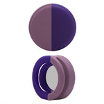 Étui en silicone anti-rayures et antichoc pour collier d'animaux compatible AirTag 2ème génération / AirTag 1ère génération, 34x34x17.3mm, 34x34x16.7mm