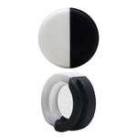 Étui en silicone anti-rayures et antichoc pour collier d'animaux compatible AirTag 2ème génération / AirTag 1ère génération, 34x34x17.3mm, 34x34x16.7mm