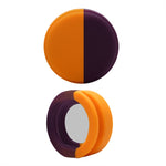 Étui en silicone anti-rayures et antichoc pour collier d'animaux compatible AirTag 2ème génération / AirTag 1ère génération, 34x34x17.3mm, 34x34x16.7mm