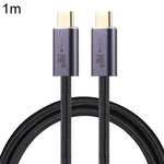 Câble de données tressé USB 2.0 140W USB-C / Type-C mâle vers USB-C / Type-C mâle, 1 m, 1,5 m, 2 m