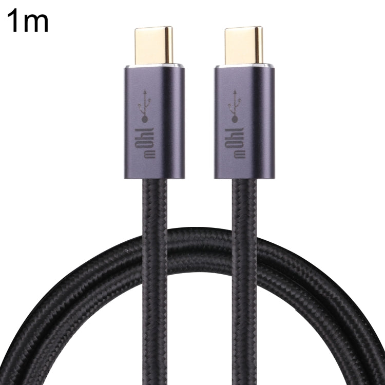 Câble de données tressé USB 2.0 140W USB-C / Type-C mâle vers USB-C / Type-C mâle, 1 m, 1,5 m, 2 m