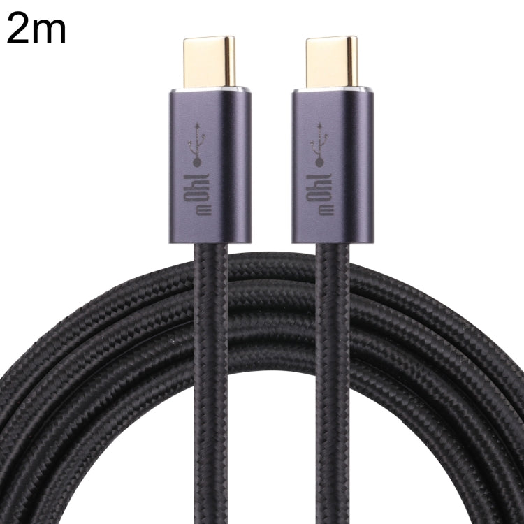 Câble de données tressé USB 2.0 140W USB-C / Type-C mâle vers USB-C / Type-C mâle, 1 m, 1,5 m, 2 m