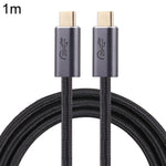 Câble de données tressé USB 3.2 20Gbps USB-C / Type-C mâle vers USB-C / Type-C mâle, 0,5 m, 1 m, 1,5 m, 2 m, 3 m