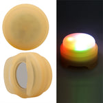 Étui de protection en silicone avec lumière pour collier d'animaux de compagnie AirTag 2e génération / AirTag 1re génération, avec fonction de suivi de localisation anti-perte