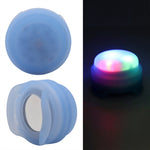 Étui de protection en silicone avec lumière pour collier d'animaux de compagnie AirTag 2e génération / AirTag 1re génération, avec fonction de suivi de localisation anti-perte