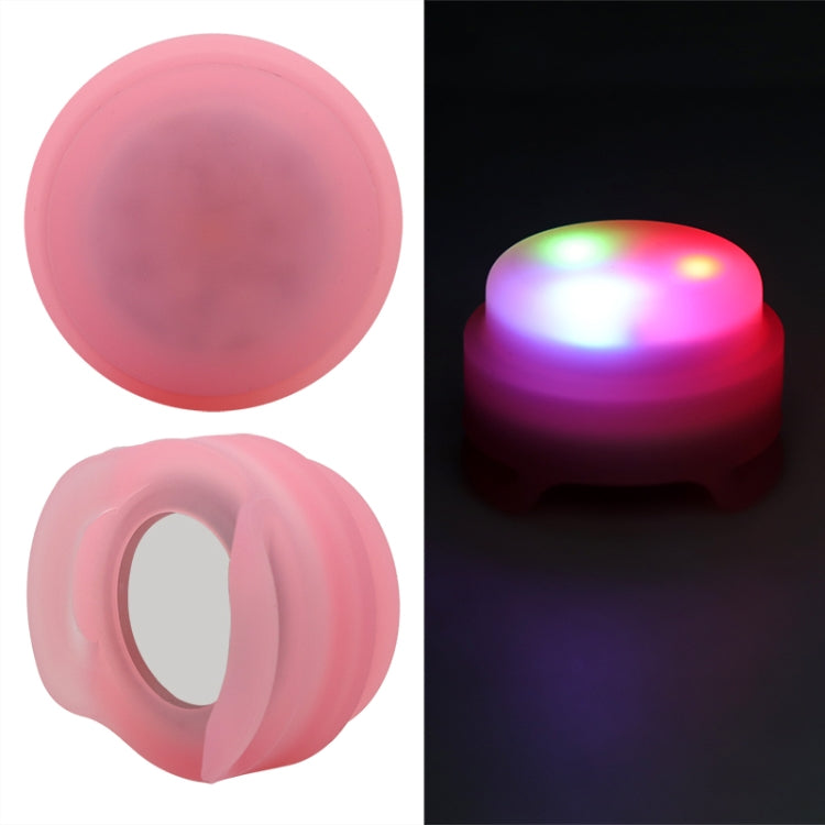 Étui de protection en silicone avec lumière pour collier d'animaux de compagnie AirTag 2e génération / AirTag 1re génération, avec fonction de suivi de localisation anti-perte